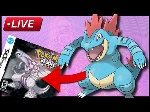 LIVE: Pokemon Pearl: Feraligatr Only Solo Run