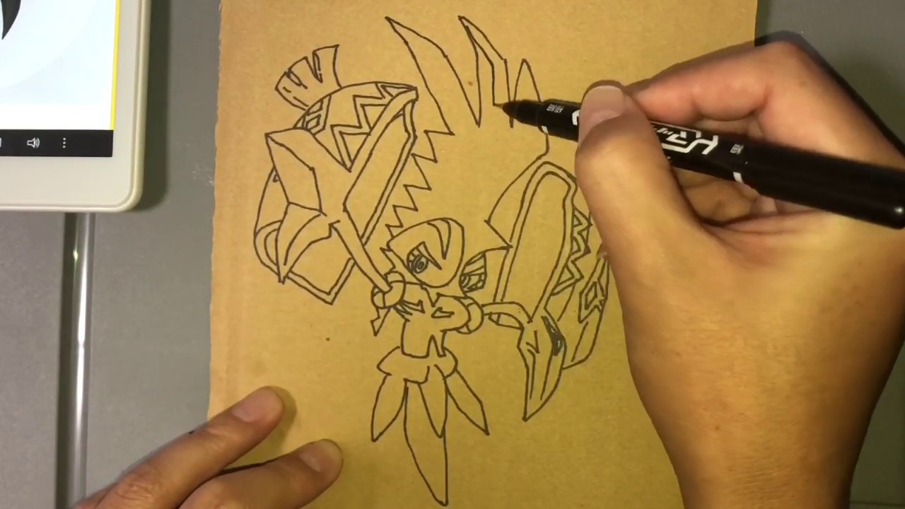 【ポケモン】カプ・コケコ 虹パパ 描いてみた65枚目【pokemon】