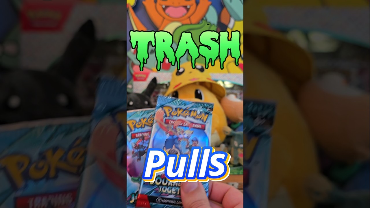Trash Pulls Wheel of Trash #pokemon #pokemoncards #pokemontcg #packopening #tcg