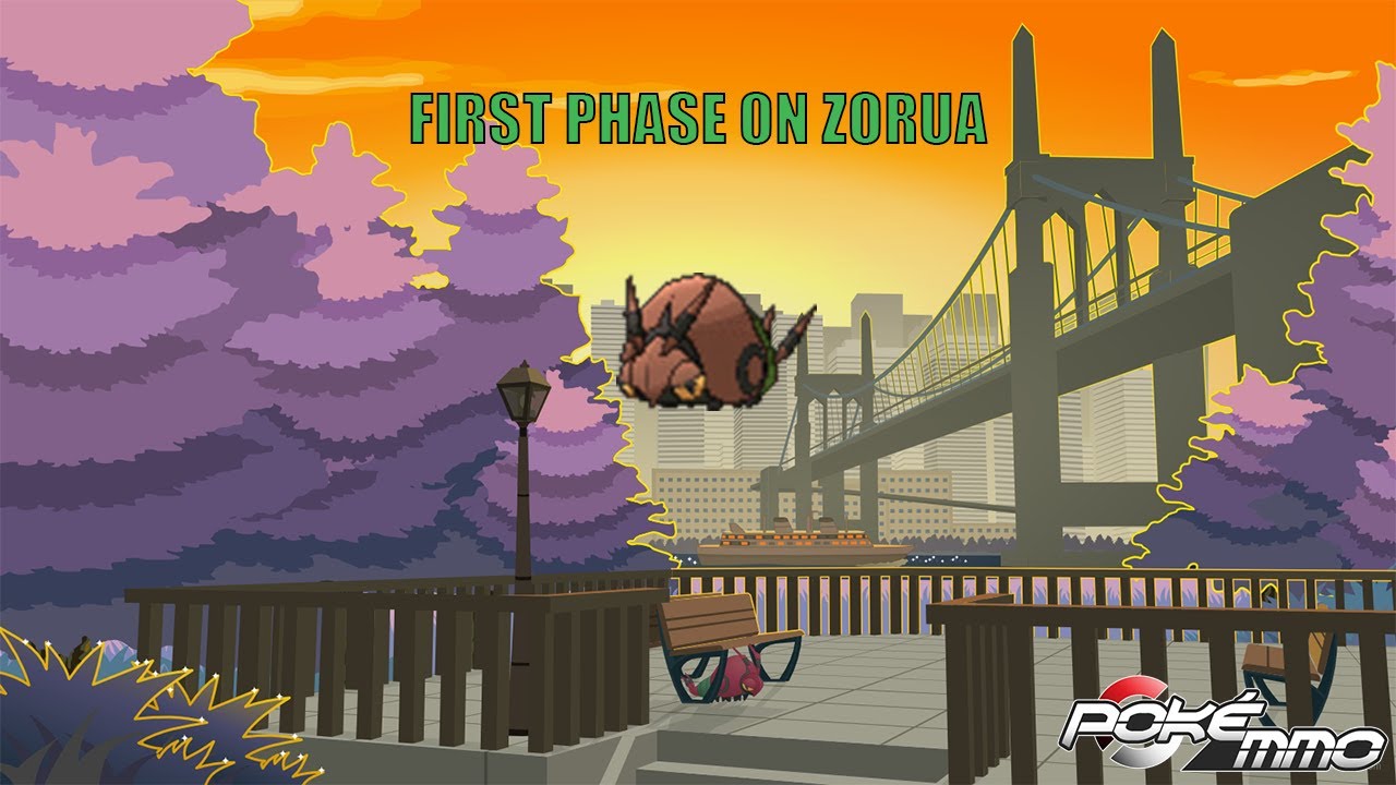 First Phase on SHINY ZORUA on PokeMMO! Encounter (29937/30,000)