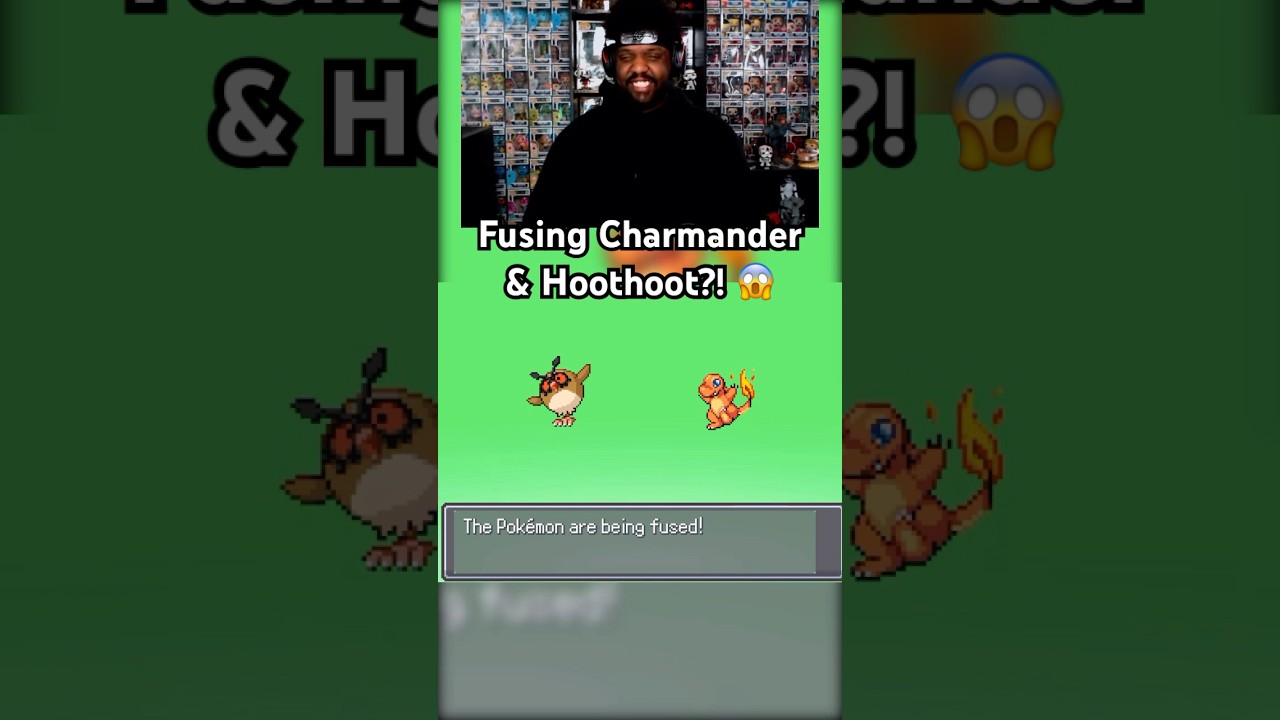 What Happens When You Fuse Charmander & Hoothoot? 😭 #pokemon #gaming #shorts
