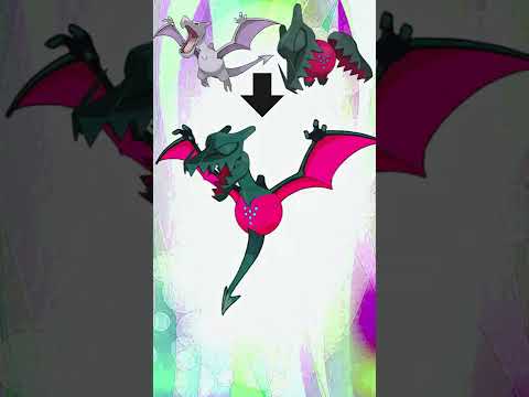 プテラ＋レジドラゴで合成ポケモン作る