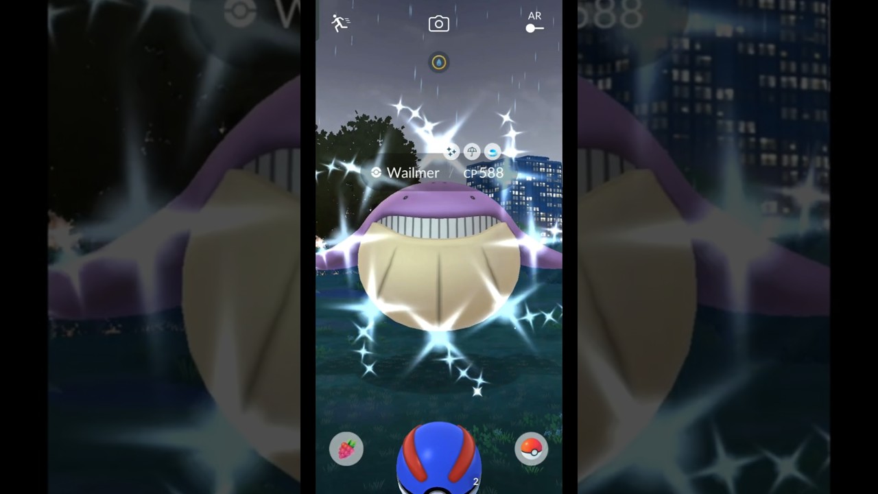 ✨Shiny Wailmer✨ in Pokemon go #pokemongo  #pokemon