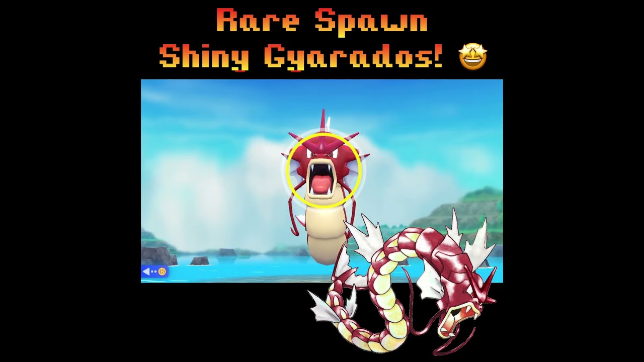 Rare Spawn Red Shiny Gyarados + Epic Mega Evolution Showcase!
