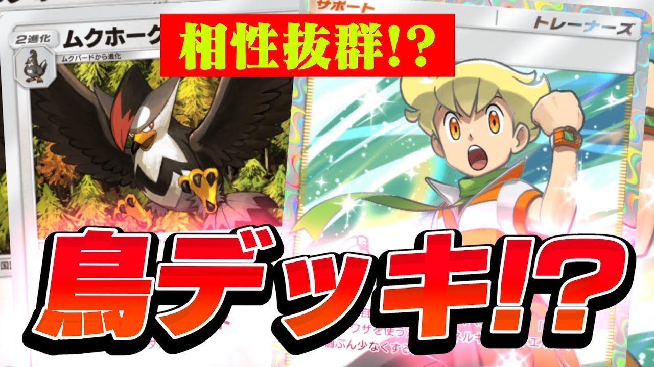 【ポケポケ】鳥デッキ！？『ムクホーク』がジュンとの相性が良すぎるw【Pokémon Trading Card Game Pocket】