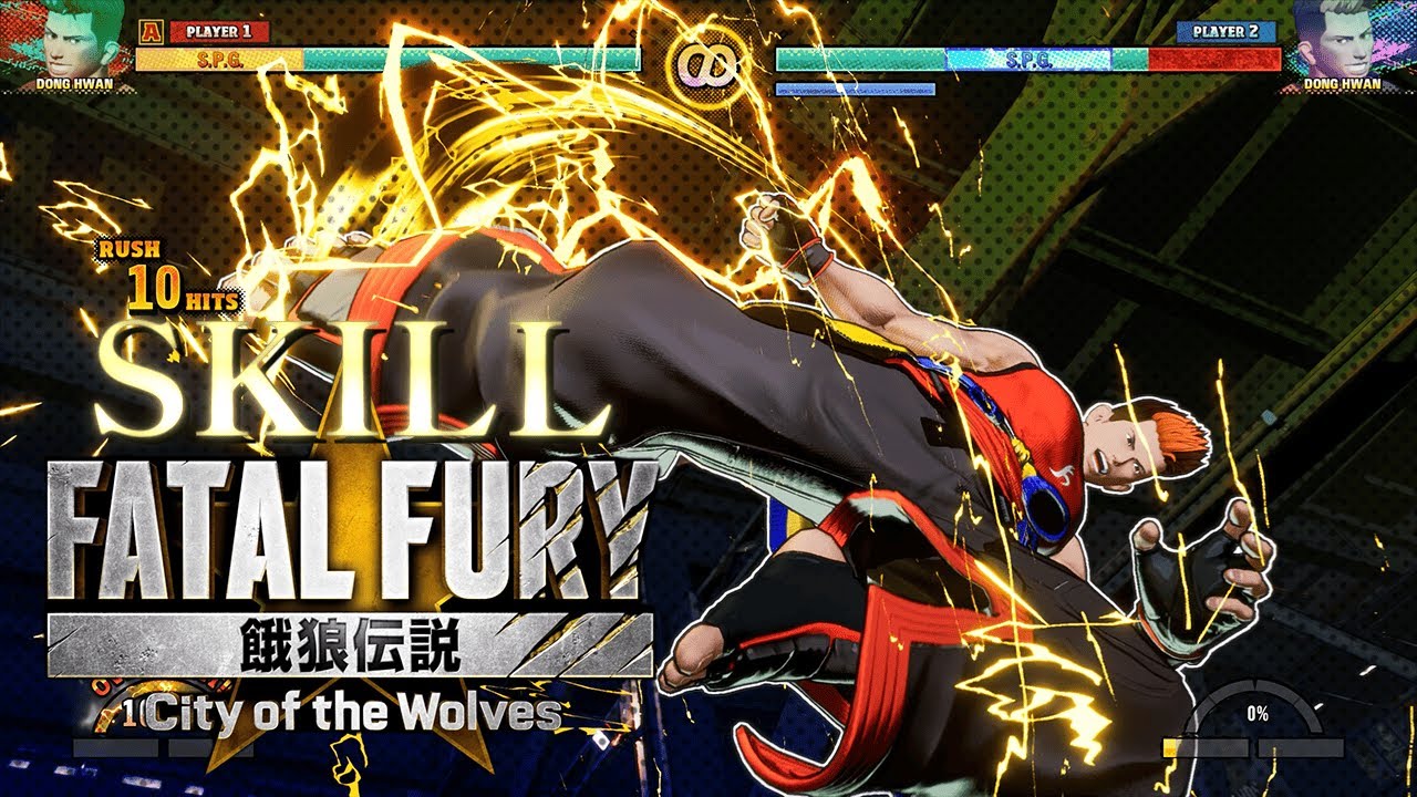 【キム･ドンファン】必殺技 ヒドゥンギア【餓狼伝説CotW】