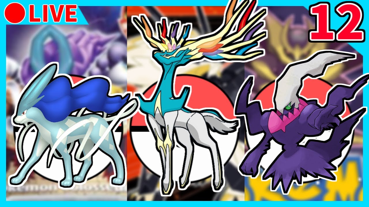 🔴【4画面ポケモン色違い粘り】CO スイクン 2029~ / USUM ゼルネアス 2241~ / DPtダークライ 27731~ 【コロシアム/ウルトラサンムーン/プラチナ】