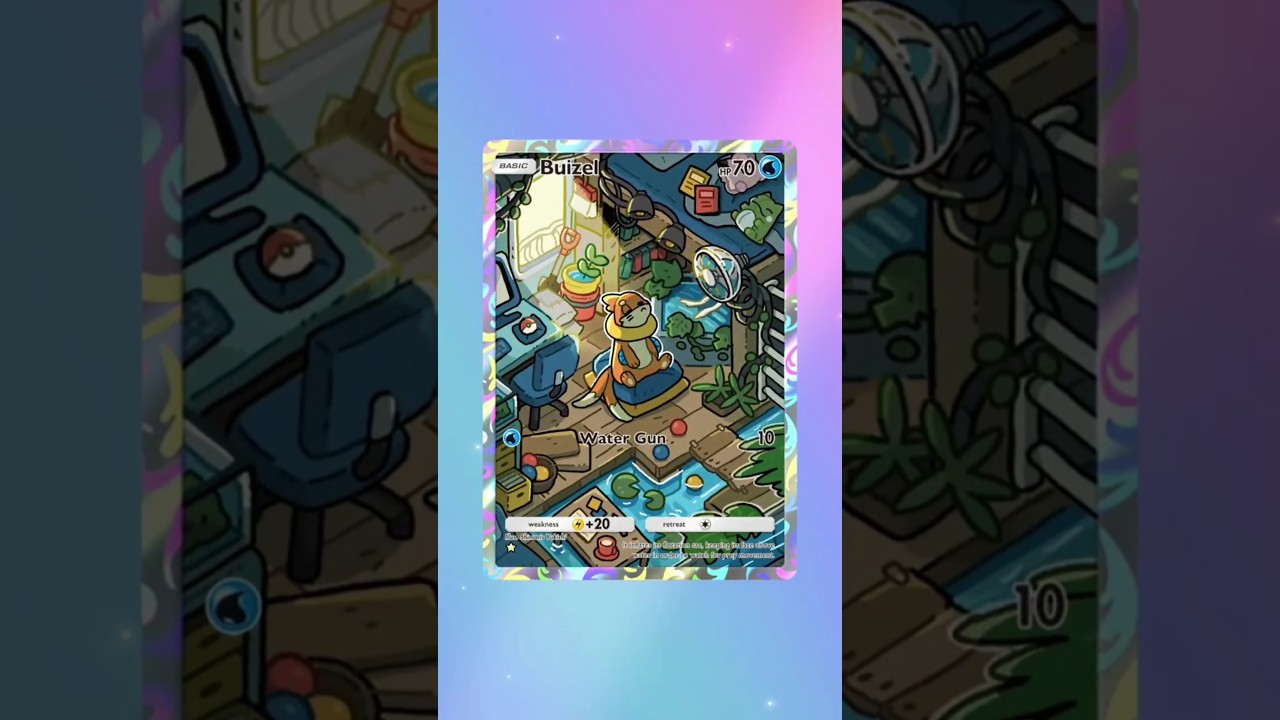 Buizel #buizel #gaming #pokémon #pokemon #tcgpokemon #nintendo #tcg #pokemoncards
