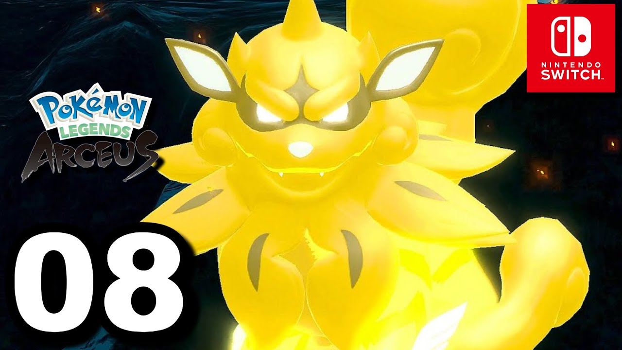 Pokémon Legends: Arceus Gameplay Walkthrough Part 8 - Arcanine