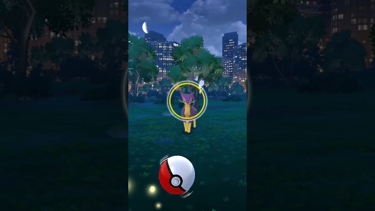 🎁 First Liepard Catch from Task Rewards in Pokémon GO! Dark-Type Beauty Joins the Team! 🐆✨#shorts