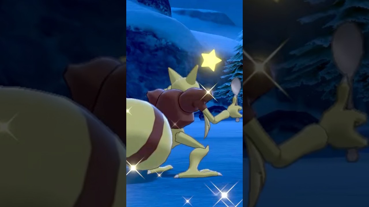 Shiny Kadabra! 2nd DA weekend shiny after 13 DAs! #shiny #dynamaxadventures #daweekend #pokemon