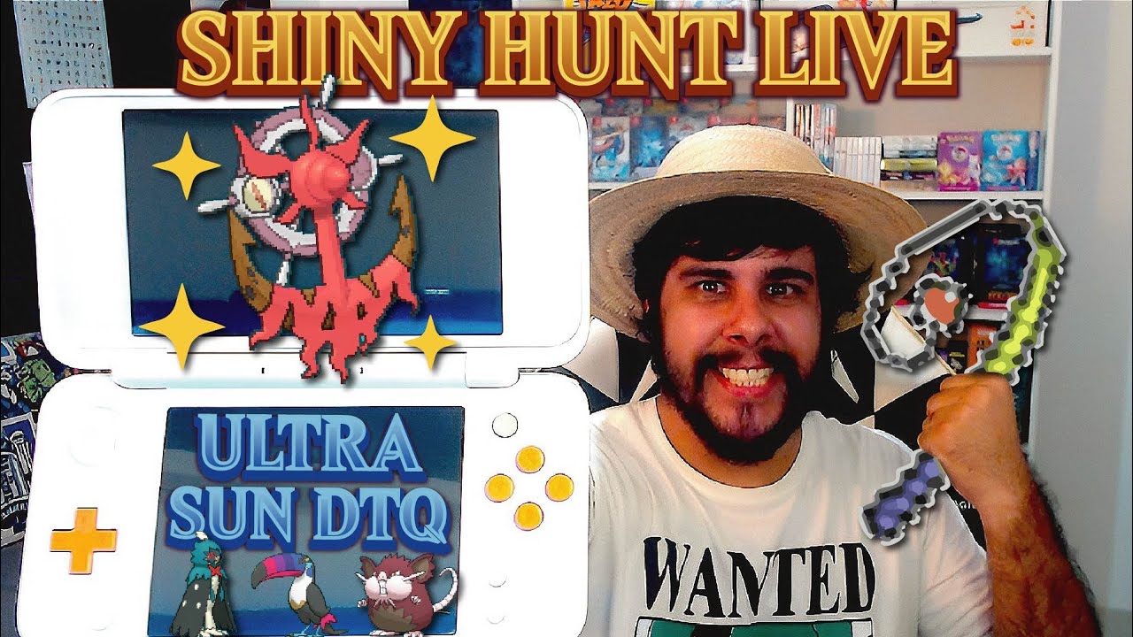 ✨Dhelmise FULL ODDS SHINY HUNT no Pokémon UltraSun! (RUMO 850 RA +50 EXTRA?)