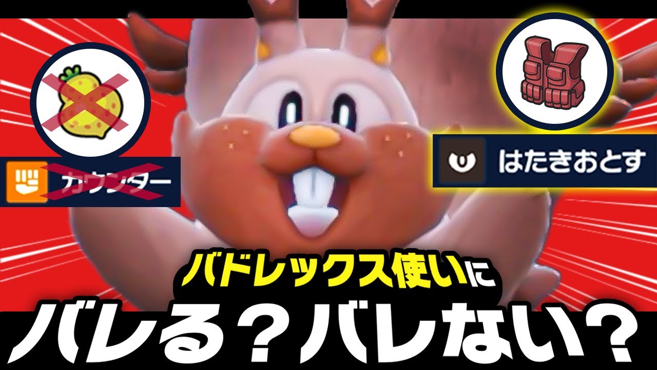 ヨクバリスが天敵・黒バドを呼ぶなあ…せや！黒バドキラー型にしたろ！