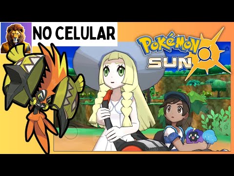 Pokemon SUN do Nintendo 3DS no Android (APP CITRA) Tapu Koko