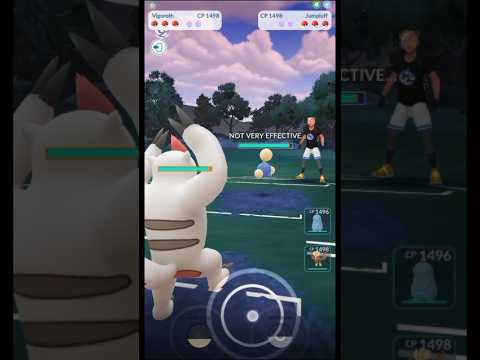 👊🔥Vigoroth {Quagsire {Noctowl Pokemon go game great league Pokemon trainer gbl #shortvideo