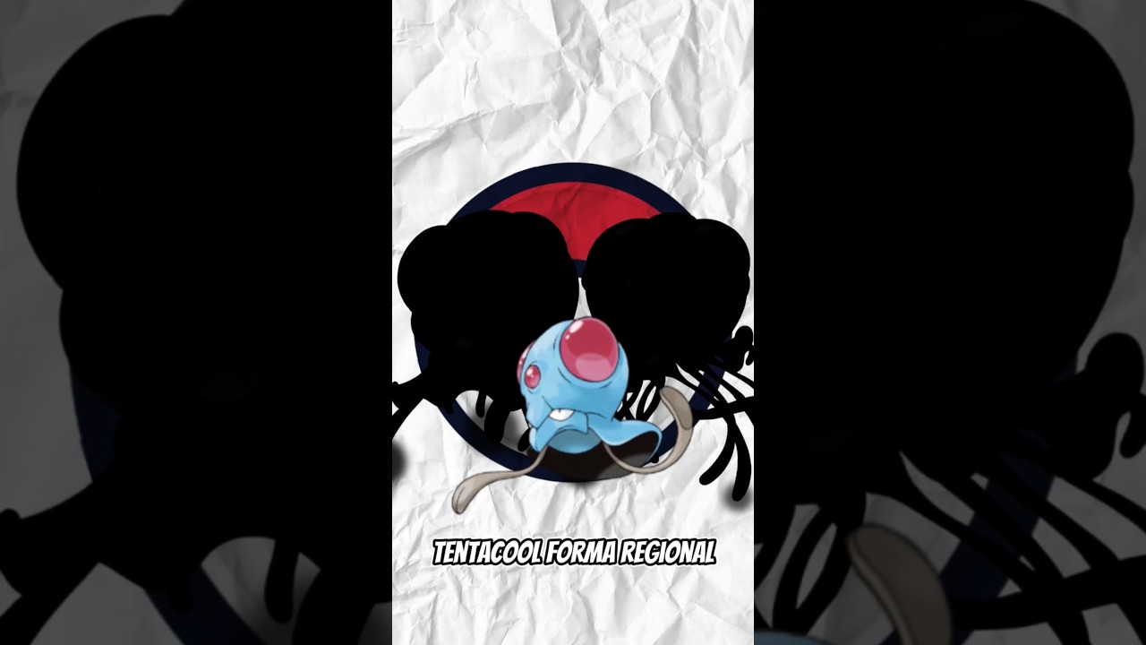 ¿Y si Tentacool tuviera una forma regional?#regional #pokemonregional #pokemon  #fakemon