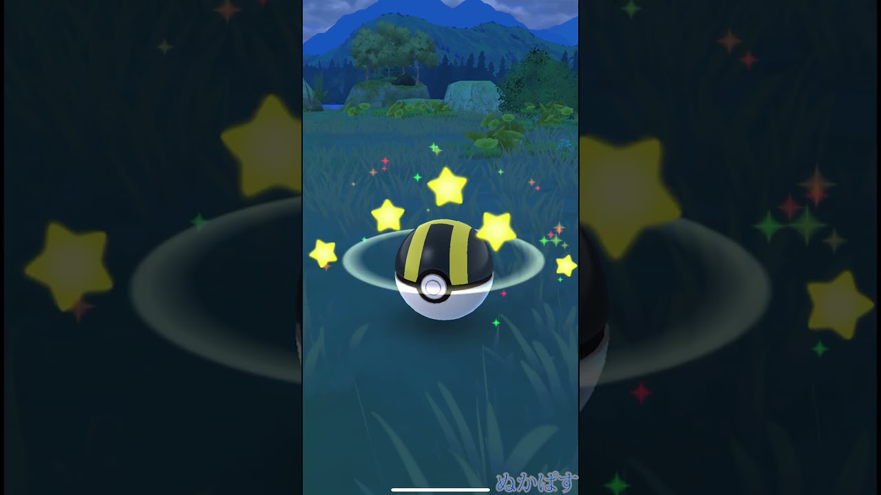 ポケモンGO　野生のユクシーに出会ったら・・・　#shorts