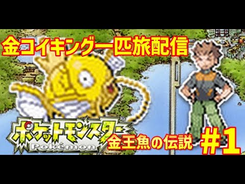 【GW特別企画】FRLG金コイキング1匹旅　パート1