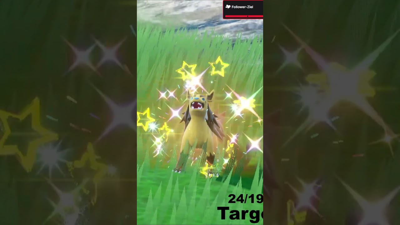 I got Shiny Mightyena for my Kitakami Shinydex in SV 🔥 (26/195) #shorts #pokemon #shinydex #shiny