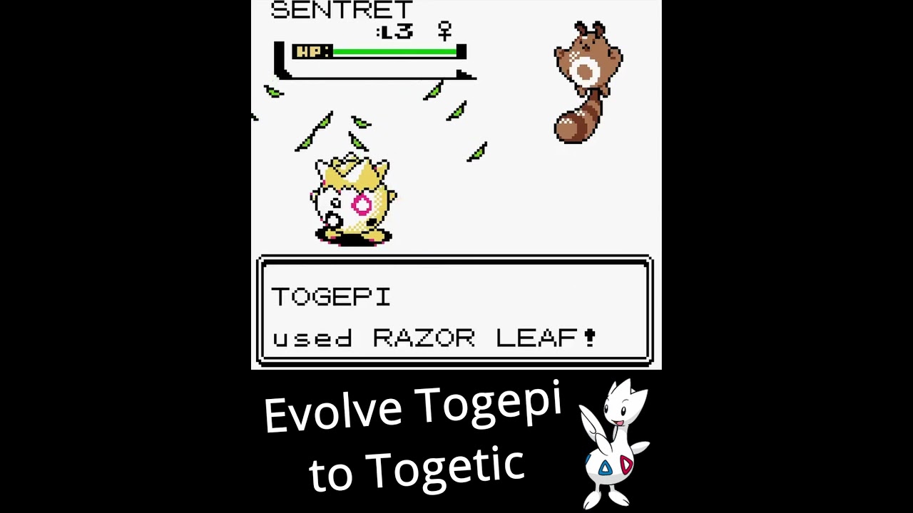 Get Togetic Gold in Pokemon Gold/Silver ✨