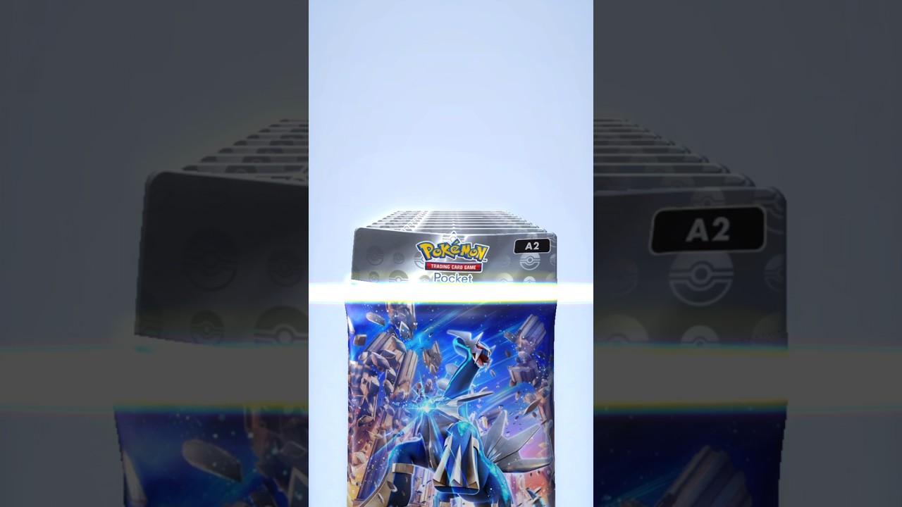 【ポケポケ】新パック！ディアルガ！時空の激闘で10連引いていく！！#nintendo #ポケポケ #ポケポケ開封チャレンジ #pokemon #ディアルガ #shorts #ポケモン #ポケカ#ガチャ