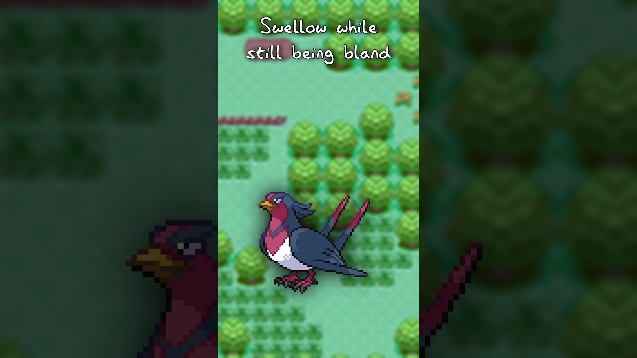 Taillow is Bland But Okay. Swellow Makes Ace | Pokemon Gen 5 Sprite Review