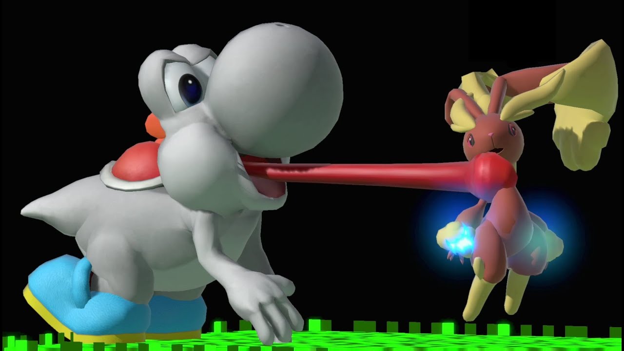 White Yoshi Vore Lopunny