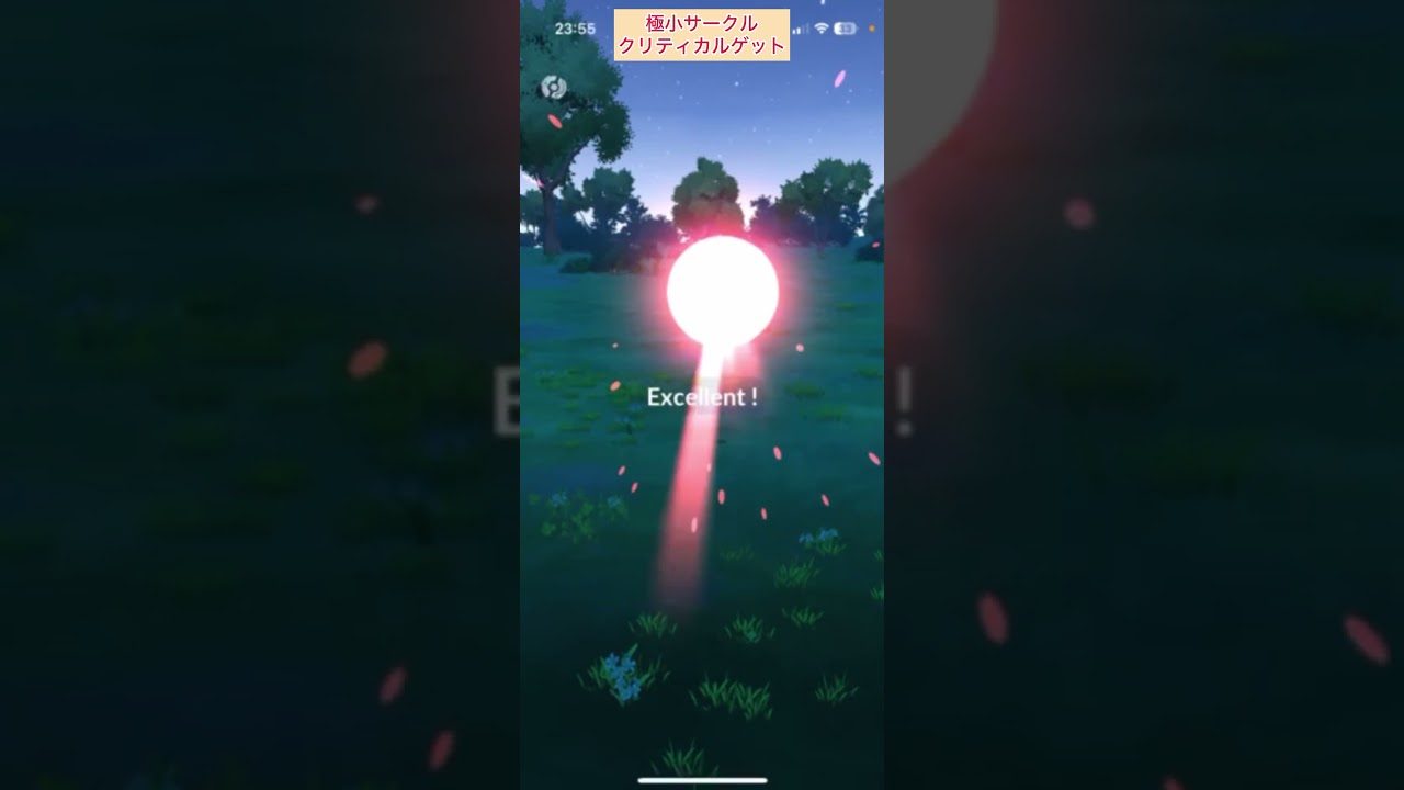 【難易度中】メッソン極小サークルクリティカルゲット【ポケモンGO】