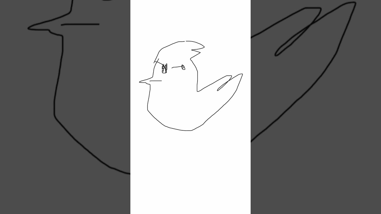 ぼっちのうろ覚えオオスバメ