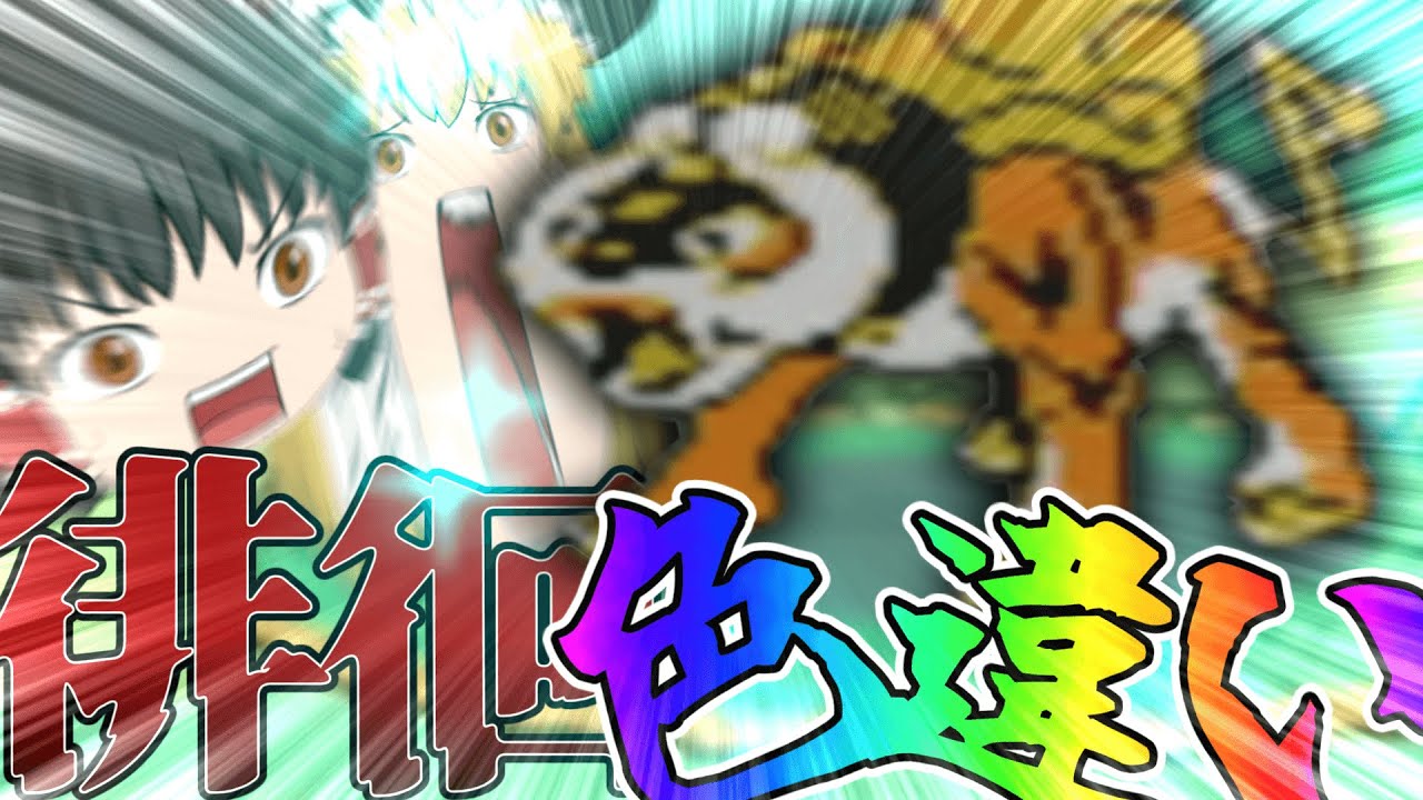 【ポケモン金銀】超鬼畜色粘り!?　徘徊ライコウの色違いに遭遇しました！【色違い】【ゆっくり実況】