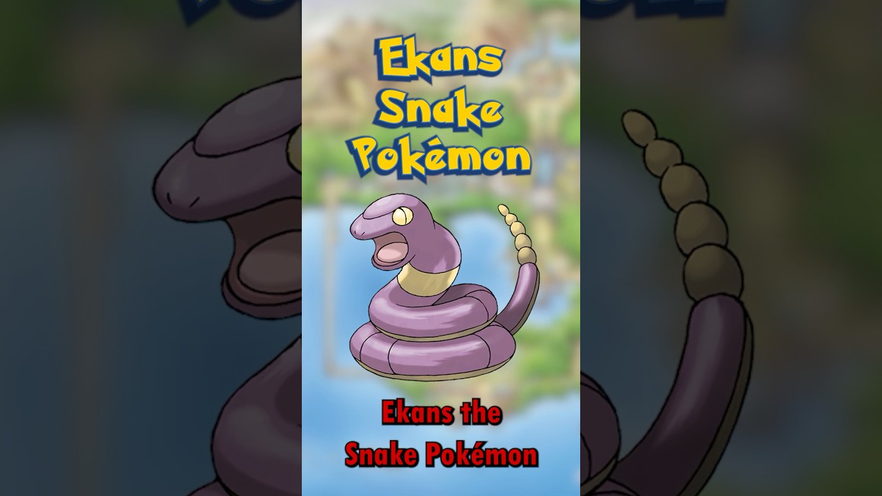 Daily Pokédex 023: Ekans  #pokemon  #pokemoncards #shorts