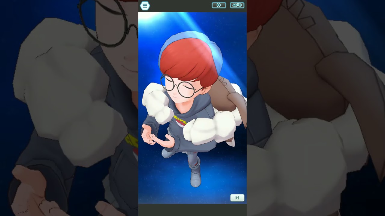 ポケモンマスターズ　ボタン（シャワーズ）バディーズわざ