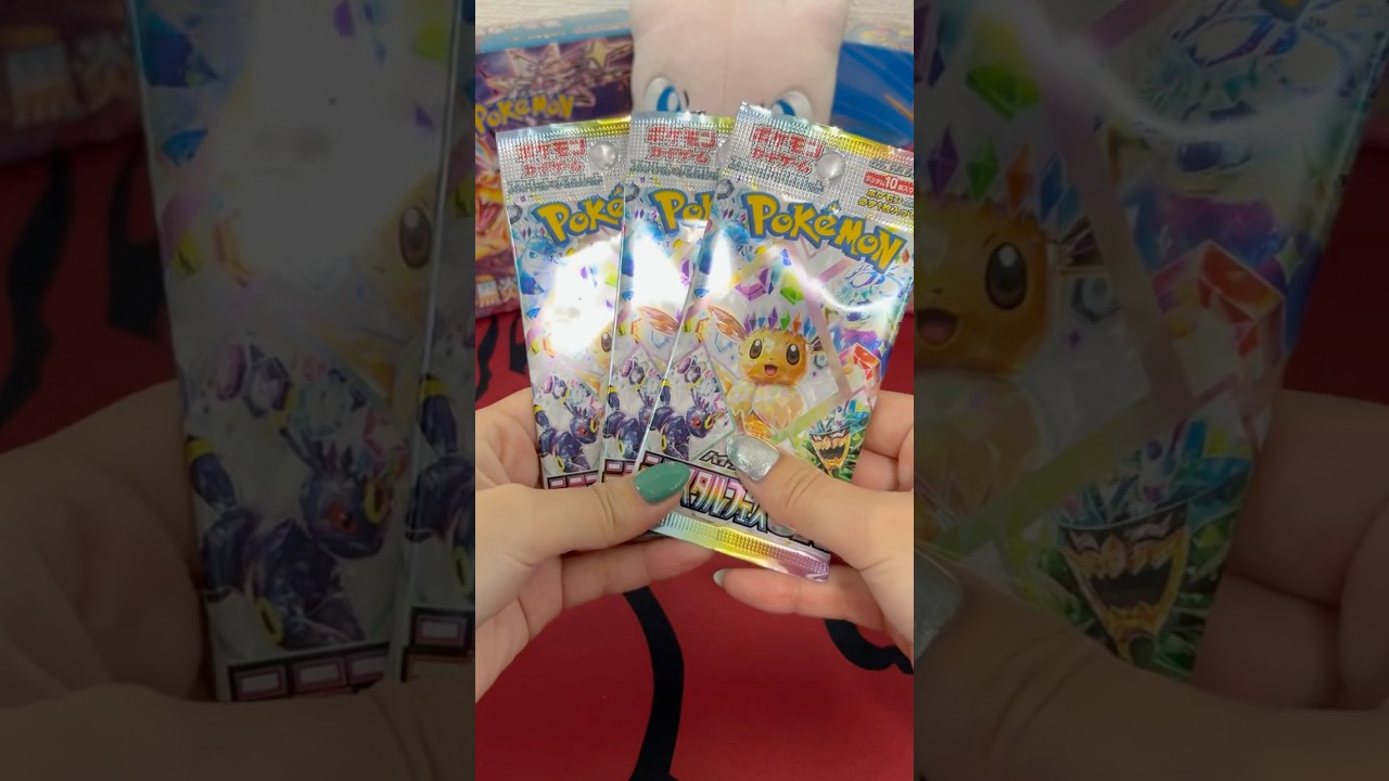 エーフィとリーフィアが本当に出てきてくれない #ポケモンカード #ポケカ #ポケモン #ポケカ開封 #pokemon #shorts