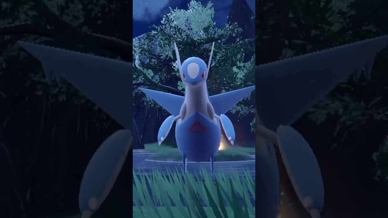 【ポケモンSV/藍の円盤】ラティオス出現場所はここ✨#pokemon #ポケモンsv #ポケモンスカーレット #藍の円盤 #ゲーム実況 #shorts #ラティオス #伝説ポケモン