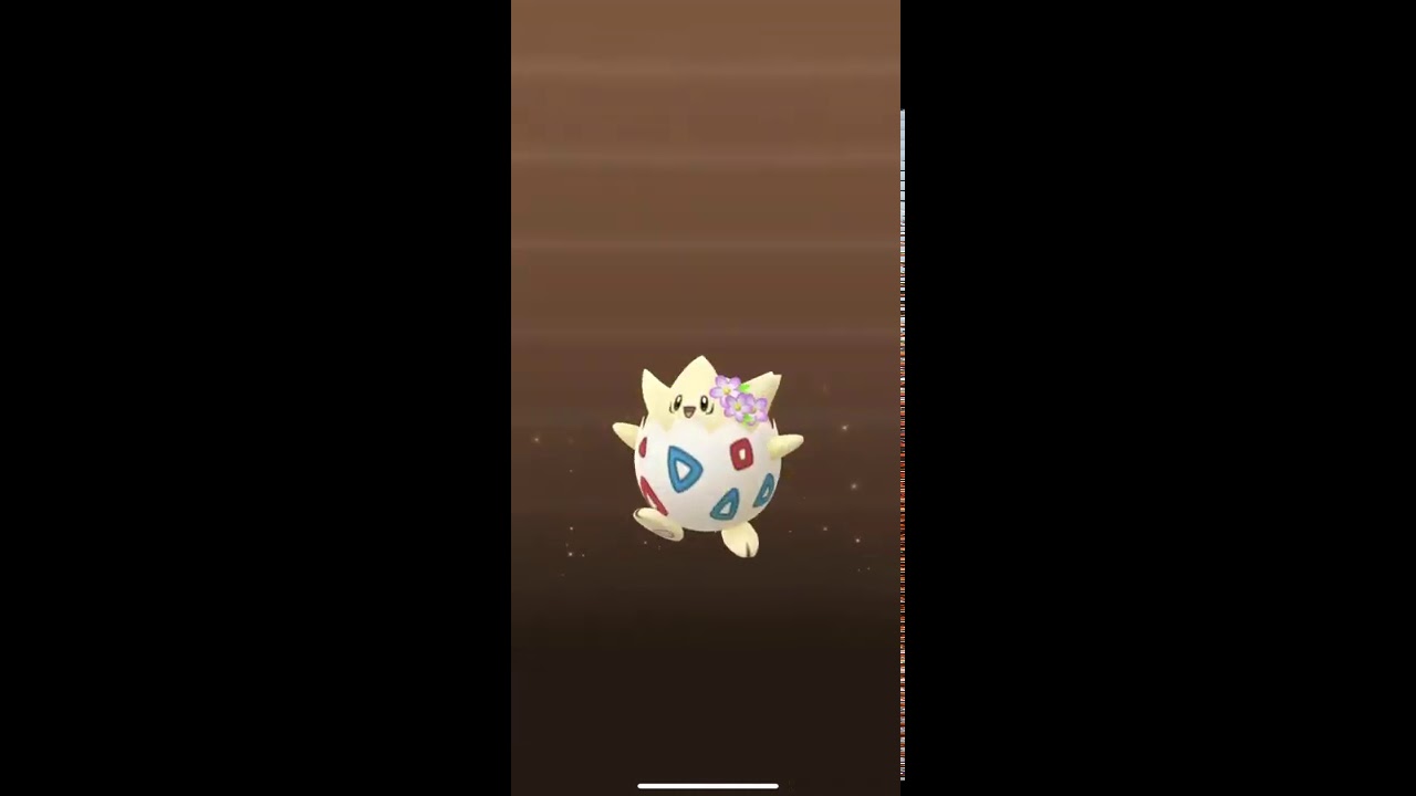 【ポケモンGO】花飾り トゲピー 孵化🔥 2kmタマゴ