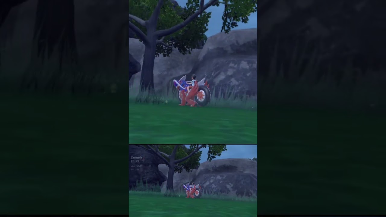 完璧なタイミングで倒した ホシガリス #shorts #ポケモンsv #碧の仮面 #碧の円盤