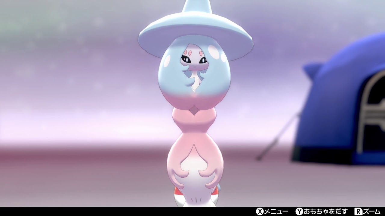 【ポケモンキャンプ】ブリムオンがかわいいだけの動画（図鑑説明有り）【ポケモン剣盾/ポケモンソードシールド】