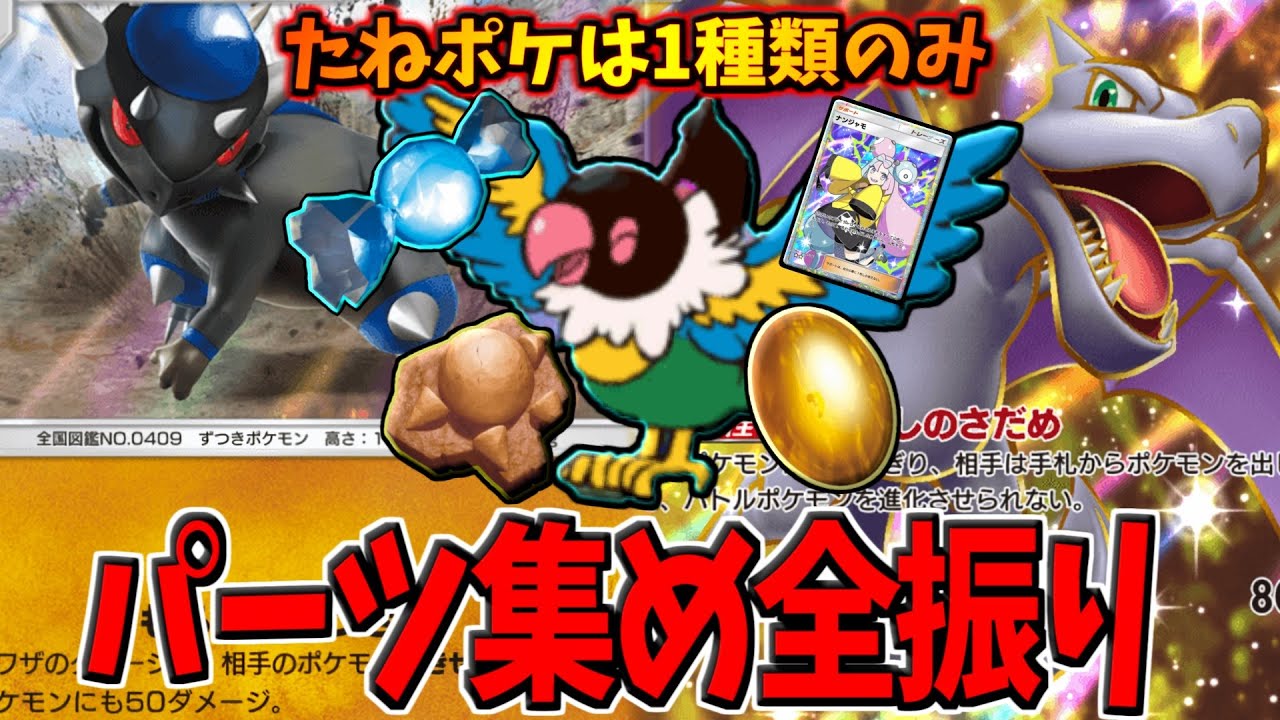 【ポケポケ】最速で化石を進化させる理論値構築で事故率ゼロへ。ペラップ確定型ラムパルド