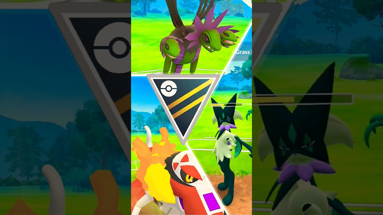 Shiny ✨ Hydreigon 🌀 and Skeledirge 🔥 Combo Is Too Good 👍 #shorts #pokemongo #pokemon
