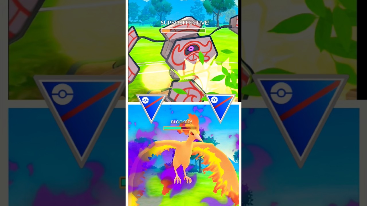 Shadow 😈 Moltres 🔥 And Runerigus 💥 || Destroy Opponent Badly 😈 || @pokemongo #shorts #pokemongo