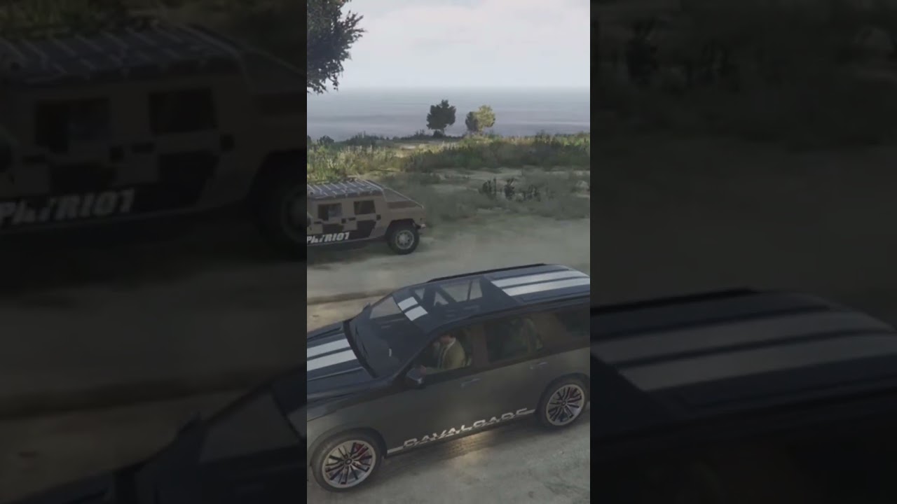 [回転径バトル！]マンモス パトリオットミルスペック VS ヴァピッド カラカラ4×4 VS アルバニー カヴァルケードXL#ドラッグレース#回転#short#shorts#gtaonline#gta