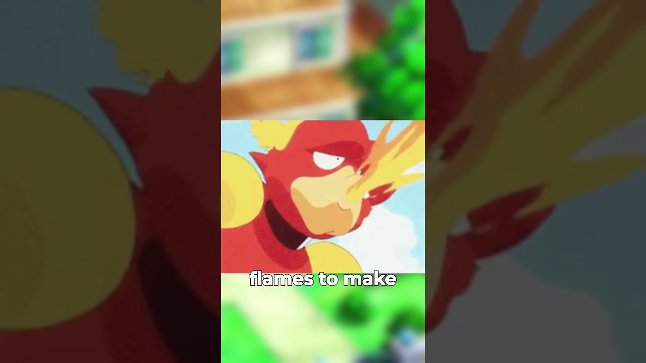 Pokemon of the day: Magmar! #pokemon #pokemonshorts #pokemonfacts #magmar #shorts