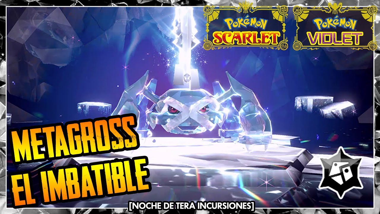 💎 ¡NOCHE DE TERA INCURSIONES! METAGROSS EL IMBATIBLE  [ Pokemon Scarlet & Violet ]