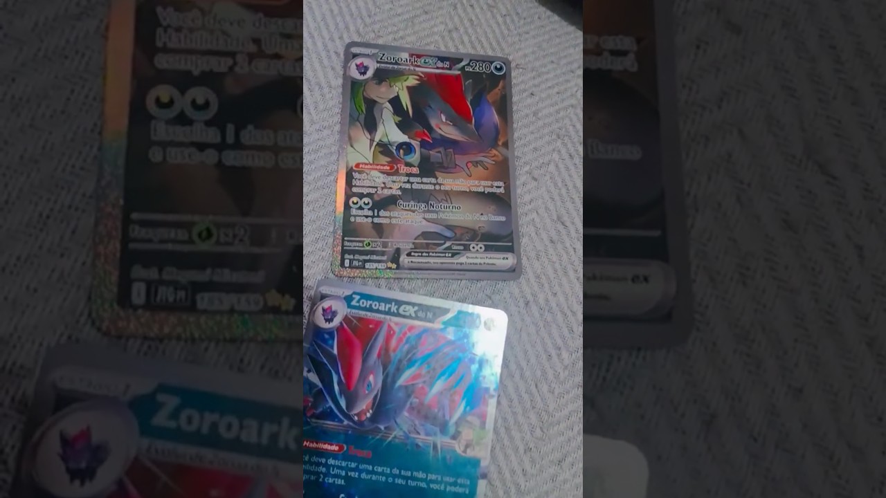 #pokemon  #zoroark  EX do N #LIGAPOKEMON #fortinite #cartaspokemon #ligapokemon #pokémon