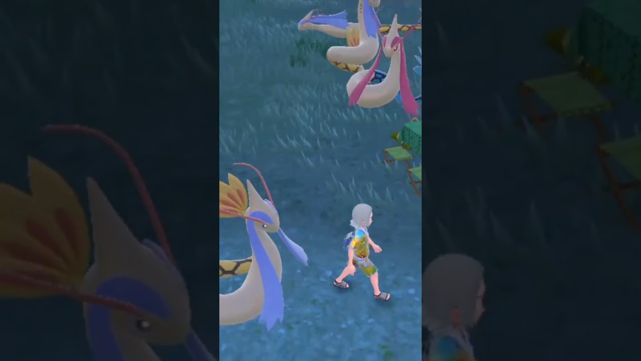 【ポケモンSV】色違いミロカロス綺麗すぎ#ポケットモンスタースカーレットバイオレット