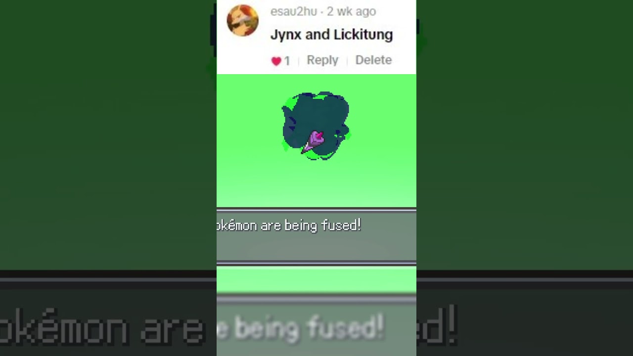 Jynx x Lickitung Pokemon Infinite Fusions