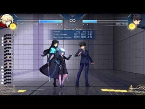 MBTL マーリオゥメモ Bフェローチェ始動コンボ 【メルブラ/Melty Blood】