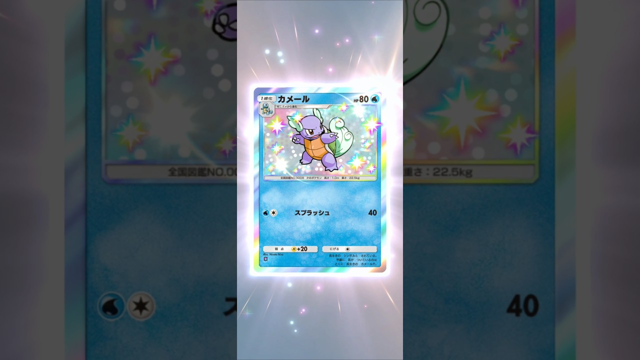 色違い　カメール　ポケポケ