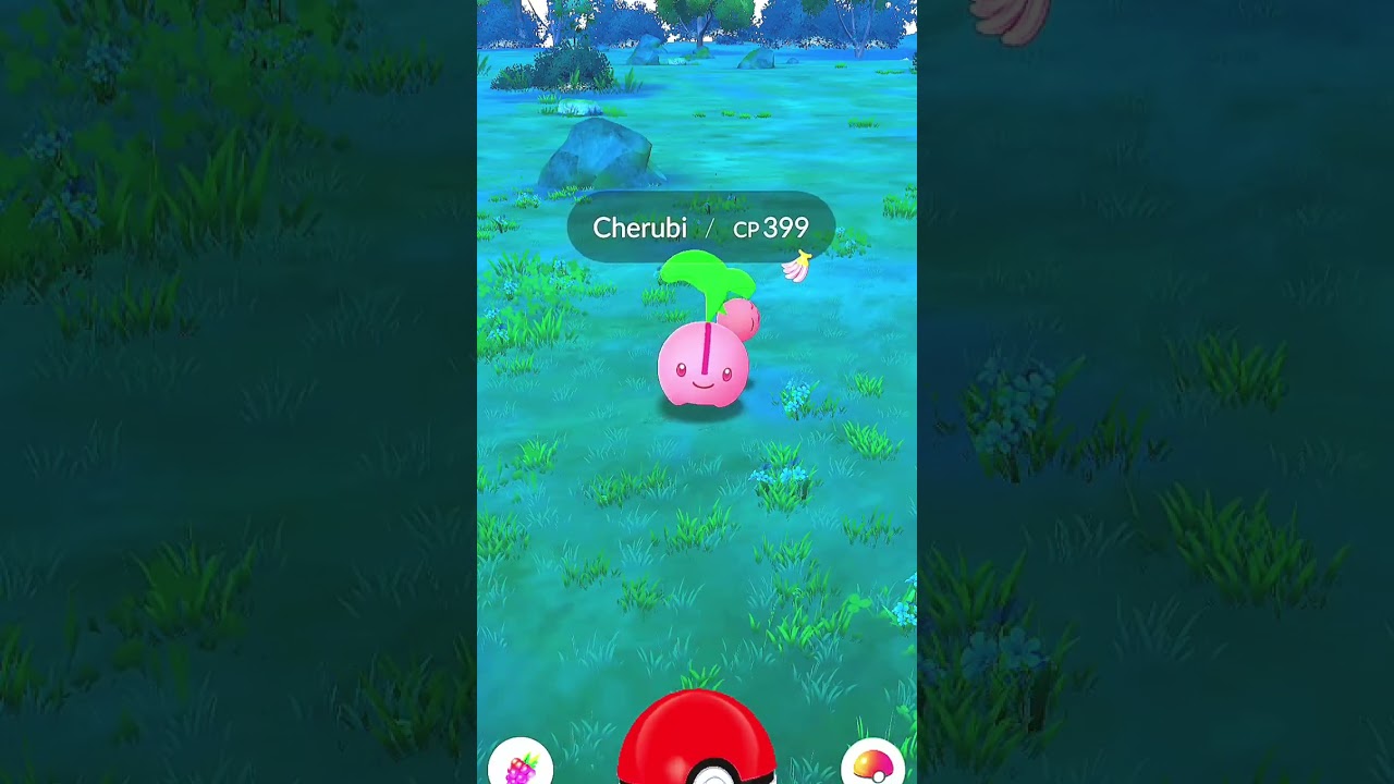 チェリンボの魅力とは？癒し系ポケモン特集 #pokemon #augmentedrealitygame #mobilegame #shortsfeed #pokemon #mobilegame