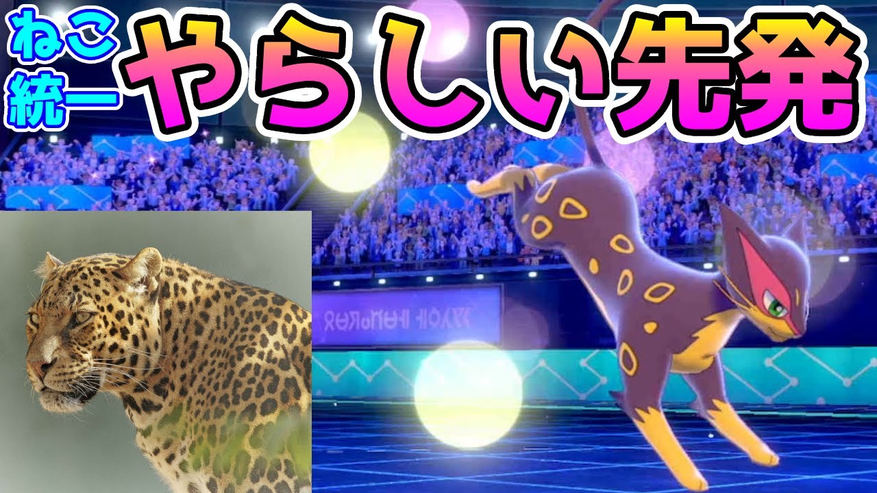 【猫ポケ統一】メタグロスをワンパン撃破するレパルダス｜対戦【ポケモン剣盾】
